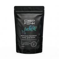 Крымская розовая соль для ванн с эфирным маслом Эвкалипта 1000 DEEP PINK