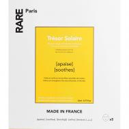 Набор из 5 успокаивающих и укрепляющих тканевых масок Trésor Solaire Facial Mask RARE PARIS