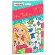 Набор переводных тату Eva Moda "Тропические острова" Bondibon