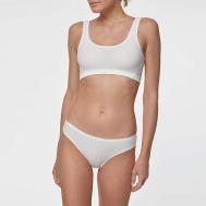 Трусы бесшовные, хлопковые, женские, цвет белый ABOUT LINGERIE