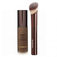 Набор для лица Тональная основа Soft Glow + Кисть Hourglass