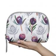 Косметичка женская большая кожаная Mahaon