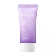 Солнцезащитный крем для лица с черникой увлажняющий SPF50 PA++++ 50 FRUDIA
