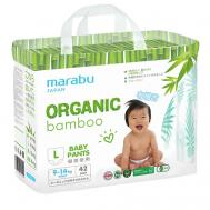 Подгузники-трусики, Organic Bamboo, размер L Marabu