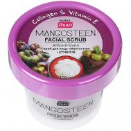 Скраб тайский для лица с мангостином, коллагеном и витамином Е 100 Banna