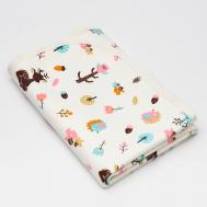 Пеленка на непромокаемой основе, 50х70 см «Оленята» Крошка Я