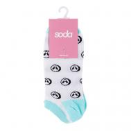 Носки женские белые Alien SODA