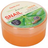 Гель для лица Увлажняющий успокаивающий с муцином улитки Snail Moisture Soothing Gel 300 FARMSTAY