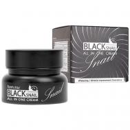 Крем для лица с муцином черной улитки Black Snail All in One Cream 100 FARMSTAY