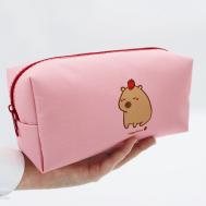 Косметичка пенал большой Капибара 21х7х9см ALISSIROSSI