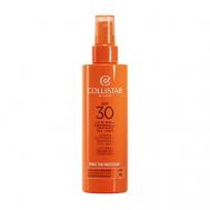 Молочко увлажняющее для загара для лица и тела SPF30 Tanning Moisturizing Milk Spray Face Body 200 COLLISTAR