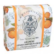Мыло Orange & Wild Fennel. Апельсин и Дикий Фенхель 106 LA FLORENTINA