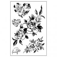 Временные переводные татуировки для тела PAW FACTORY