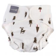 Многоразовый подгузник «Елочки», размер M Крошка Я