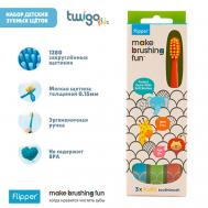 Набор детский зубных щеток MYBRUSH Flipper