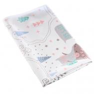 Пеленка на непромокаемой основе, 80*100 см «Лес» Крошка Я