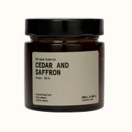 Свеча ароматическая Кедр и шафран 200 SMELL & SMILE