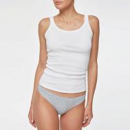 Набор бесшовных трусов стрингов, мультицвет серый и молочный ABOUT LINGERIE