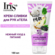 Крем-сливки для тела и рук Смузи miх груша+шелковица Белорэк 180 Iris Cosmetic