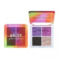 Палетка теней Glimmerverse Invented Ethos Multichrome Eyeshadow Quad ARIVE MAKEUP