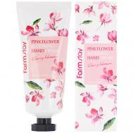 Крем для рук с вишневым цветом Cherry Blossom Pink Flower Blooming Hand Cream 100 FARMSTAY