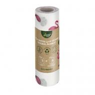 Салфетки бамбуковые в рулоне с принтом "Фламинго" You'll love