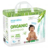 Подгузники-трусики, Organic Bamboo, размер XXL Marabu