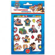 Наклейки - татуировки "Щенячий патруль", 2 листа Nd Play