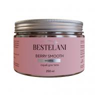 Скраб сахарно-солевой с ароматом малины Berry Smooth, для тела 250 BESTELANI