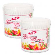 Палочки косметические ЭКО с бумажным стиком Емельянъ савостинъ