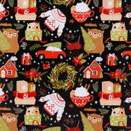 Упаковочная бумага Spiced Christmas TWINKLE