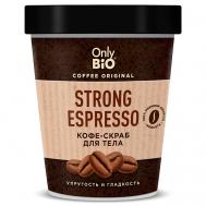 Кофе-скраб для тела STRONG ESPRESSO серии  Coffee Original 230 ONLY BIO