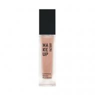 Тональный крем для лица с эффектом сияния Luminous Serum Foundation Make Up Factory