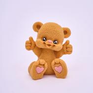 Мыло классный медведь, мыло на подарок 100 SKUINA