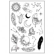 Временные переводные татуировки для тела PAW FACTORY