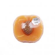 Мыло твердое глицериновое ручной работы "Персик" Take and Go