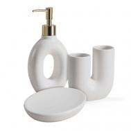 Набор для ванной "Prostration" (диспенсер,стакан,мыльница) Nd Play