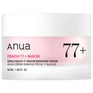 Смягчающий крем-пудинг для лица PEACH NIACIN ENRICHED CREAM 50 Anua