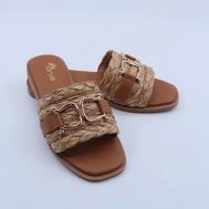 Тапочки Женские Summer Raffia Arya home collection