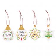 Набор ярлыков для упаковки "Holly Jolly" TWINKLE