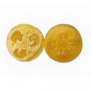 Мыло твердое с люфой с ароматом овсяного печенья, меда и молока 80 KHOMEY COSMETICS