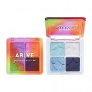Палетка теней Glimmerverse Invented Ethos Multichrome Eyeshadow Quad ARIVE MAKEUP