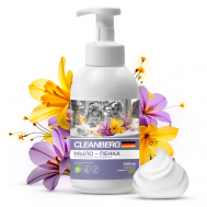 Мыло пенка для рук и тела Полевые цветы 500 CLEANBERG
