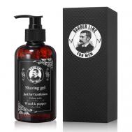 Гель для бритья, не пенящийся, аромат Wood & Pepper 250 BARBER LINE FOR MEN