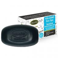 Мыло черное с Морской водой и частицами Вулканической лавы Volcano Sea Spa Black 110 KALLISTON