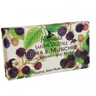 Мыло "Фруктовая Страсть" Mora e Muschio / Ежевика и Мускус 100 FLORINDA