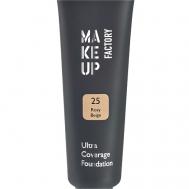 Тональный крем с плотным покрытием Ultra Coverage Foundation Make Up Factory