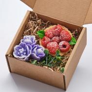 Мыло ручной работы Пирожное и тюльпаны 100 SKUINA