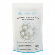 Соль для ванны морская Beauty Care натуральная 1000 Clean Home