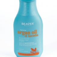 Шампунь для поврежденных волос с Аргановым Маслом и Кератином 350 BEAVER